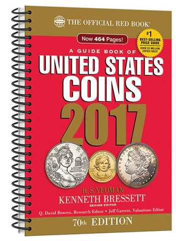 BOOK, 2017 Official Red Book of United States Coins