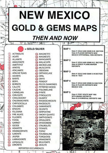 New Mexico Gold & Gems Map: Then and Now