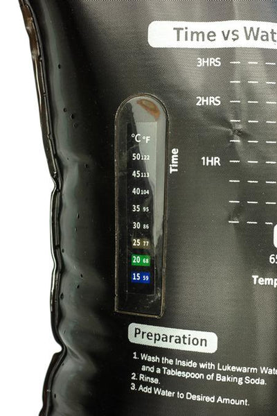 5 Gallon Solar Shower With Thermometer