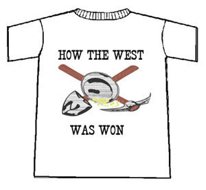 Large HOW THE WEST WAS WON - T-SHIRT