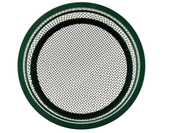 6-Inch Green Mini Stackable Classifiers - 7 Mesh Size Options