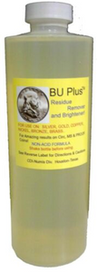 BU Plus Coin and Relic Residue Remover and Brightener 4 oz. Bottle