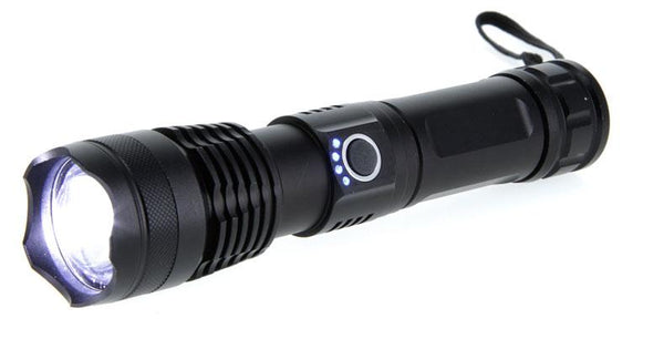 High Power 2000 Lumen Rechargeable Flashlight